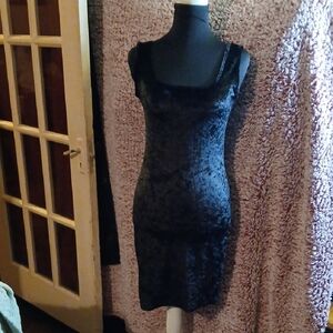 Ash Black Velvet Chemise